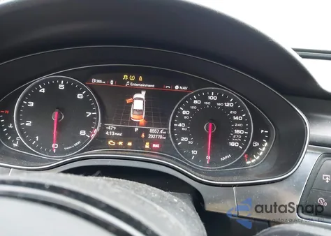 2015 Audi A6 3.0T Premium Plus z USA, uszkodzony, nr VIN WAUFGAFC8FN007655